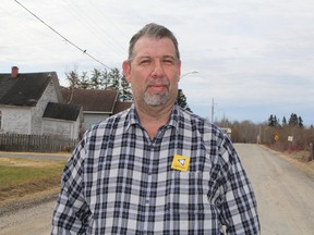 Jozef Bauer, the Ontario Libertarian Party candidate for Timmins riding, met with The Daily Press in Connaught to discuss his efforts to make more people aware of his party's platform.