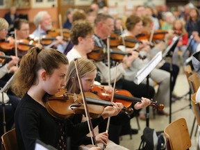 More than 30 local fiddlers of varying levels of ability and styles of playing got together to celebrate National Fiddling Day. The event in Kingston was just one of many across the country from Northwest Territories to Prince Edward Island.