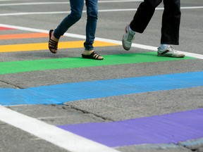 Strathcona County council has committed to the county painting rainbow crosswalks in Sherwood Park in support of LGBTQ+ pride.

Mike Hensen/Postmedia Network