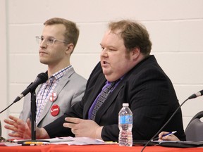 Tim Hodges, of the Freedom Party, is running for Oxford MPP in the June 7 provincial election. (Chris Funston/Sentinel-Review)