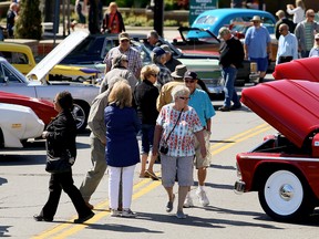 The 18th edition of RetroFest returns this weekend to downtown Chatham. The municipality made assurances this week that the downtown streets would be open to the car show and other events following construction. This photo was taken in 2015. File photo/Postmedia Network.