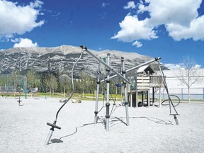 Canmore council approved a 2018 capital project to replace the Three Sisters playground after a joint parent committee from Our Lady of the Snow and École Notre-Dame des Monts schools raised $137,500 to do the work.