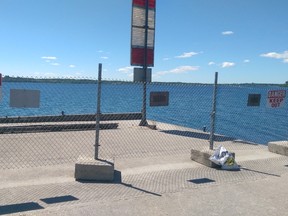 Colpoy's Bay dock. Photo by Nathan Buckton