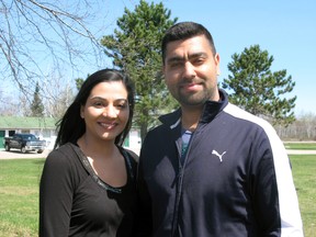 Nav and Gary Bath are the new owners of The Welcome Inn in Mattawa.  They're part of a group of newcomers betting their futures on the region's tourism industry.Cindy Males Photo