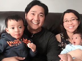 In Fairview, the first baby of the New Year was born to Ma Gigi and Renante Rejano at the Fairview Health Complex. Their baby boy, Adriel Jed Salud Rejano, was born on April 13 at 5:20 a.m., and weighed 5 pounds, 8 ounces.