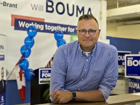 Will Bouma is the PC candidate for Brantford-Brant riding in the 2018 Ontario provincial election. (Brian Thompson/The Expositor)