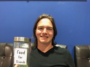 Josh Gaida, a Grade 12 student at Strathcona Christian Academy, has started the Food for Friends initiative to help his student peers.

Photo Supplied