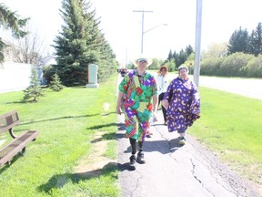 The Melfort Salvation Army team donned colourful costumes for the annual Blue Cross MS Walk in Melfort on May 27. Their enthusiasm earned them the Spirit Award.