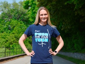 Cancer survivor Jessica Nolan is the co-chair of Push for Your Tush, a fundraiser walk and run taking place at Wonderland Gardens June 3. Louis Pin/Postmedia News