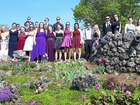 Kincardine Prom 2018 attendees were looking their best as they posed for photos at the Kincardine Rock Garden prior to the event on May 26, 2018. Fancy dresses and handsome suits were in no short supply, as students went all out to get ready for the evening. (Troy Patterson/Kincardine News and Lucknow Sentinel)
