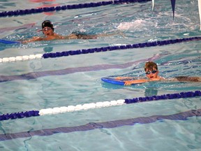 The Cochrane Piranhas hosted their swim meet on May 26 at the Spray Lakes Family Centre. This was the first meet for most of the swimmers that came from Calgary, High River, Okotoks, Canmore, Didsbury, Innisfail and Cochrane.