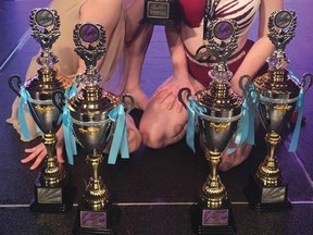 Photo supplied
Kelsey and Brooke Patry are thrilled with the awards they won at the ShowStoppers Dance Competition.