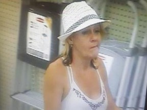 Belleville police are asking for the public's assistance in identifying this woman following an attempted theft at a city retailer Wednesday.
