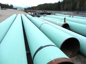 The Trans Mountain pipeline experienced a minor 100-litre leak on Sunday, leading up to Tuesday's announcement that the federal government is purchasing the line for $4.5 billion.

File Photo