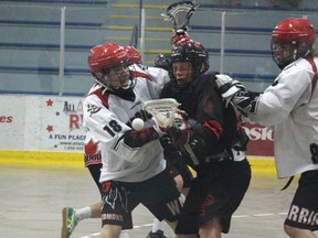 The Fort Saskatchewan Junior B Rebels toppled the Edmonton Warriors 13-8 on May 27 at the JRC. The defeat marked Edmonton’s first loss of the season.