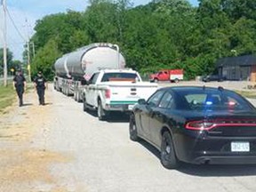 MTO and police teamed up to target weight restrictions on commercial vehicles