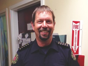 Mike Matchett, Nanton's new fire chief