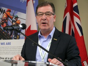 Kenora MP Bob Nault speaks about the progress on the renegotiation of the NAFTA agreement with the United States and Mexico. SHERI LAMB/Daily Miner and News/Postmedia Network