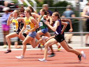 Action from the East Regionals track and field championships held recently in Kingston. (Ian MacAlpine/Postmedia Network)