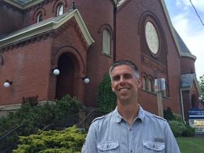 Rev. Joel Sherbino says Paris Presbyterian Church has a lot to consider as it works on a plan for its future. (Michael-Allan Marion/The Expositor)