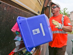Strathcona County's Green Routine recycling and waste pickup program has reached its 10-year anniversary, with successes and potential improvements identified.

Veronica Henri/Postmedia Network