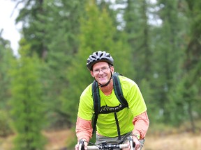 Strathcona County resident Eddie Jossy is riding from Kimberley, B.C. to his home in Josepburg over an eight-day stretch to raise awareness and money for Parkinson's Disease, after having been diagnosed with the ailment in 2011.

Photo Supplied