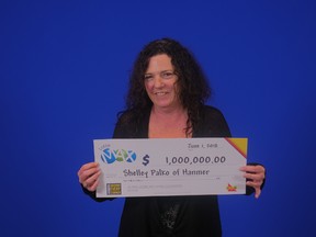 Shelley Palko of Hanmer has won a $1 million Maxmillion prize in the May 11 Lotto Max draw.