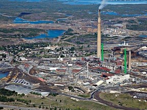 Copper Cliff Smelter Complex, south view