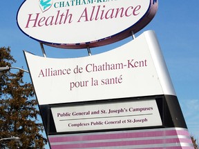 The Chatham-Kent Health Alliance is reporting a $2.2-million surplus. File photo/Postmedia Network