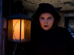 Maxine Bennett is a founder of the Ghost Walks in Banff and Canmore. Photo courtesy of Theatre Canmore's Facebook page, June 2018. Photo courtesy of the Theatre Canmore Facebook page.