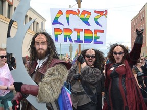 Peter J Hutchison/For The Sudbury Star
The Klingon Assault Group is on the march and headed for Graphic-Con. In honour of Pride Month, the group will be appearing at the fan convention on Saturday where they will be raising money to support Rainbow Camp: a Northern Ontario summer program for LGBTQ2+ youth and allies ages 12-18.