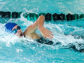 The Wetaskiwin Olympians Swim Club made a splash when it hosted its annual invitational meet at the Manluk Centre June 3. (Sarah O. Swenson/Wetaskiwin Times)