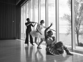 Elizabeth Hesp’s “Visual Rhythms Architecture Dance Music” opened at the Isabel Bader Centre for the Performing Arts this week.