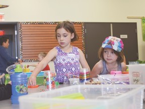 Summer programs at the Leduc Public Library start July 9 with a mad science theme. There will be different stations set up each week with drop-in days from Monday to Thursday. (Lisa Berg/Rep staff)