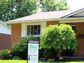 A residential listing is seen here on Friday, June 8, 2018 in Stratford, Ont. (Terry Bridge/Stratford Beacon Herald)