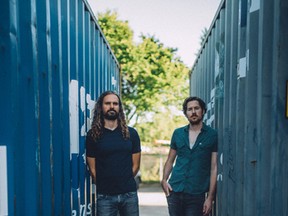 Supplied photo
Eric Owen and Kevin McKeown comprise rock duo Black Pistol Fire, who perform in Kingston on Tuesday night.
