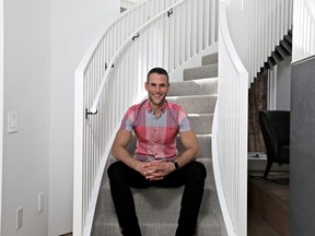 Postmedia Network 
Opera singer Joey Niceforo, raised in Valley East, describes his decorating style as Italian, which, in his mind, would entail lots of gold and velvets.