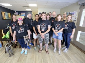 VETS Canada volunteers hit the streets of Kingston on Saturday to look for homeless veterans or veterans in crisis during the annual Boots on the Ground canvass, which took place in 21 cities across Canada. (Meghan Balogh/The Whig-Standard/Postmedia Network)