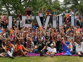 The sixth annual Pride in the Park was deemed fabulous as the community gathered to celebrate inclusion and diversity Saturday at Zwicks Park and christened the new Belleville sign.