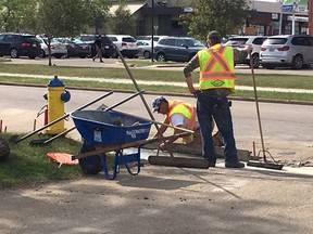 The Canadian Federation of Independent Business is challenging municipalities to compensate businesses for roadwork that diminishes profits; but the local Chamber sees long-term benefits in improved infrastructure.