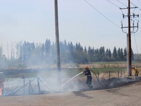 Fire crews have officially put an end to a long battle with wildfires that first ignited in northern Strathcona County on May 12. It's estimated that the flames burned a total of 680 hectares of rural land.

Zach Mueller/News Staff