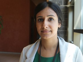 Dr. Fareen Karachiwalla, Associate Medical Officer of Health at Kingston, Frontenac, Lennox and Addington Public Health, at their offices on Portsmouth Avenue in Kingston, Ont. on Monday June 11, 2018. Steph Crosier/The Whig-Standard/Postmedia Network