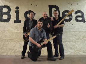 Members of Timmins-based band Big Deal are excited about playing on the big stage this summer as one of the opening acts during the Stars and Thunder Festival.