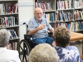 Local author Jerry Hammersmith launched his historical fiction book “Letters to Mary Susan” at the Melfort Public Library on June 7.