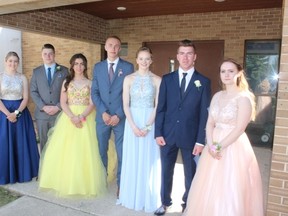 The Star City School Class of 2018 (L to R) Cassidy McMunn, Brydon Nymann, Anna Labossiere, Noah Bishop, Colby Donald, Layne Broeckel and Emma Baptist.