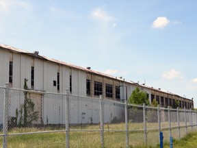 Stratford city council has hired NA Engineering Associates Inc. to conduct a structural analysis on the Grand Trunk locomotive repair shop in preparation for the proposed development of a community hub. (Galen Simmons/The Beacon Herald)