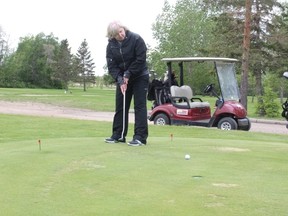 A putting contest was part of the Superannuated Teacher’s Association Golf at the Melfort Golf and Country Club on  June 4 and 5.