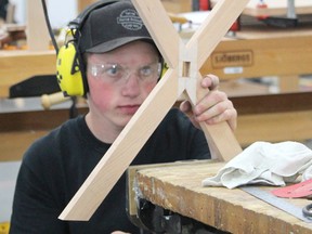 Kincardine District Secondary School's David Ballagh earned a bronze in competition against other provincial champions during the June 1, 2018  National Competition of Skills Canada in Edmonton.