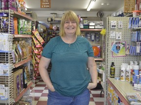 Debbie Hope, owner of Dixon Feed in West Lorne, was awarded Small Business of the Year by the Elgin Business Resource Centre. Hope took over the business from founder Dave Dixon in 2016, keeping the business owned and operated out of the small West Elgin town. (Louis Pin/Times-Journal)