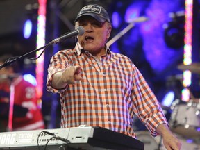 Mike Love of the Beach Boys performs at the Rogers Centre in Toronto, Ont. on Sunday Dec. 1, 2013. The Love-led Beach Boys will be performing at Stars and Thunder in Timmins on Saturday, June 30.